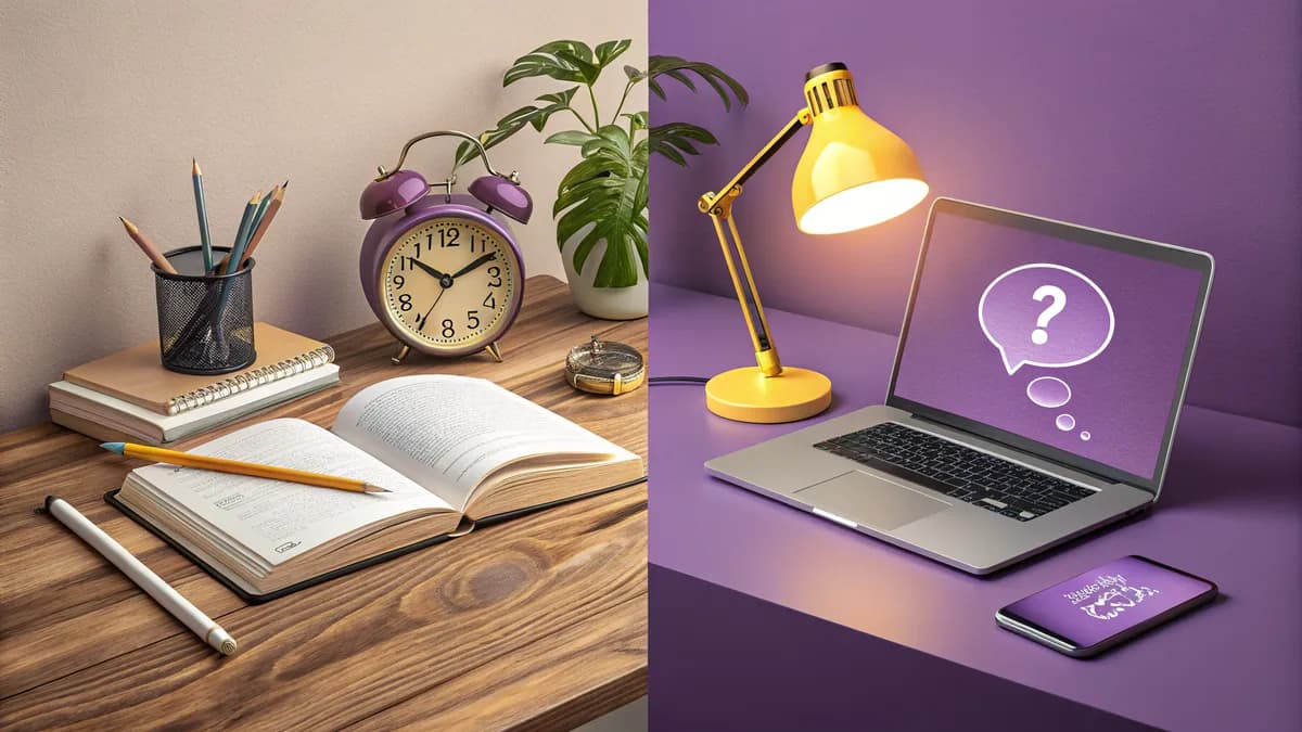 Comparatif visuel cours particuliers traditionnels et application IA — soutien scolaire 2026