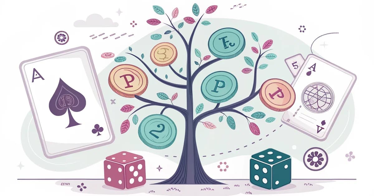 Arbres pondérés et événements en probabilités — exercices corrigés seconde Comprendo